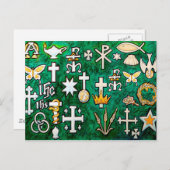 Chrismons Postkarte (Vorne/Hinten)