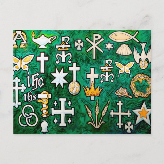 Chrismons Postkarte (Vorderseite)