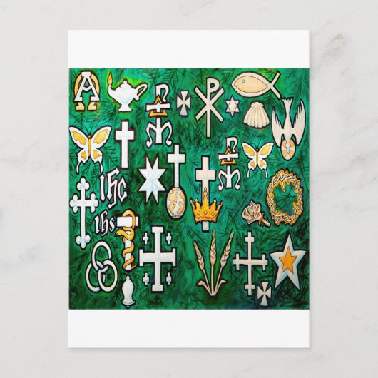 Chrismons Postkarte (Vorderseite)