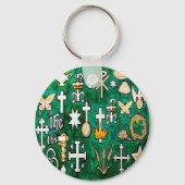 Chrismons Schlüsselanhänger (Vorderseite)