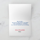 Chrismukka World and Yarmulke (Kipper) Card Karte (Innenseite)