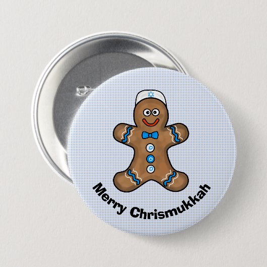 Chrismukkah Button (Vorne & Hinten)