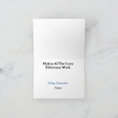 Chrismukkah Familie Weihnachtskarte Karte (Innenseite)