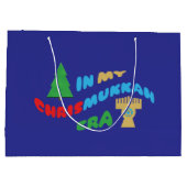 Chrismukkah Gift Bags Große Geschenktüte (Rückseite)