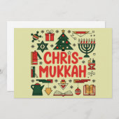 Chrismukkah Hanukkah Weihnachten Jüdisches Religiö (Vorne/Hinten)
