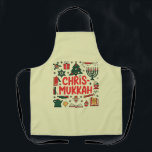Chrismukkah Hanukkah Weihnachten Jüdisches Religiö Schürze<br><div class="desc">Chrismukkah Hanukkah Weihnachten Jüdisches Religiöses</div>