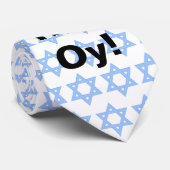 Chrismukkah Ho Ho Oy Necktie Krawatte (Gerollt)