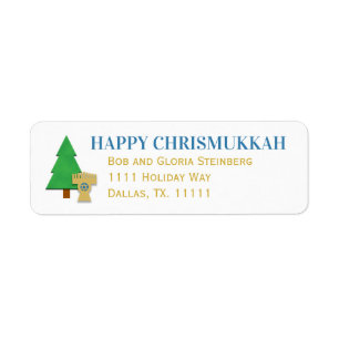 Chrismukkah Rücksendeadresse