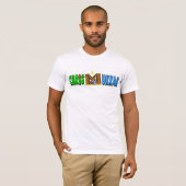 Chrismukkah-T - Shirt mit M = Manager (Vorne ganz)