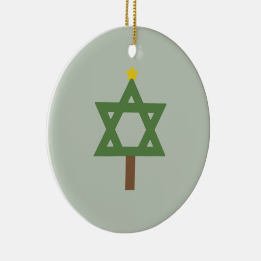 CHRISMUKKAH TREE -.png Keramik Ornament (Rechts)