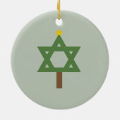 CHRISMUKKAH TREE -.png Keramik Ornament (Hinten)