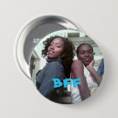 chrisnlaina, BESTE FREUNDIN Button (Vorne & Hinten)