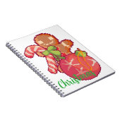 Chrisrmas memories pixelart, Pixel Art  Notizblock (Rechte Seite)