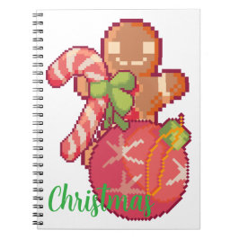 Chrisrmas memories pixelart, Pixel Art  Notizblock