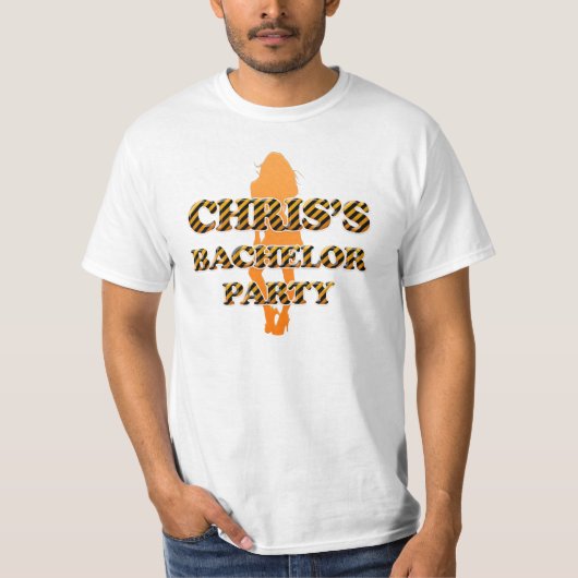 Chris's Bachelor Party T-Shirt (Vorderseite)