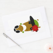 Chrissie Rectangle Sticker (Umschlag)