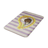 Chrissy der Igel Bath Mat Badematte (Schrägansicht)