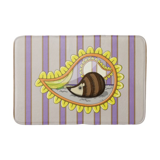 Chrissy der Igel Bath Mat Badematte (Vorderseite)