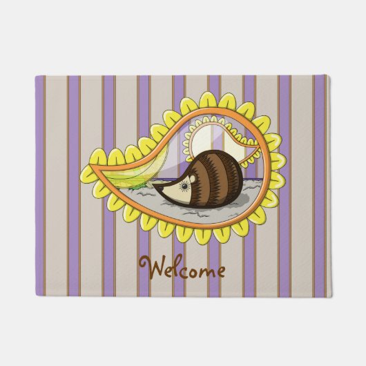 Chrissy der Igel Doormat Fußmatte (Vorderseite)
