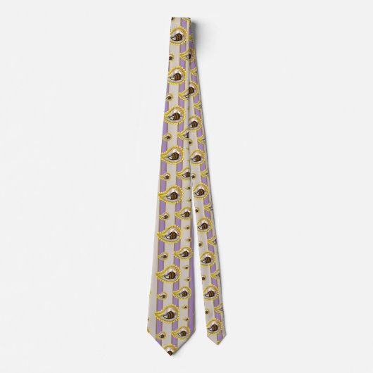 Chrissy der Igel Männer-Neck-Tie Krawatte (Vorderseite)