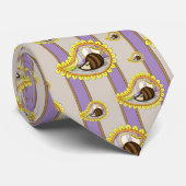 Chrissy der Igel Männer-Neck-Tie Krawatte (Gerollt)