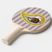 Chrissy der Igel Ping Pong Paddle Tischtennis Schläger (Vorderseite)