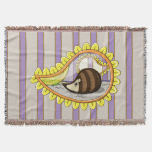 Chrissy der Igel wirbelt Blanket Decke