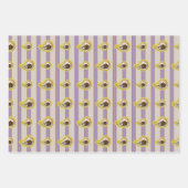 Chrissy der Igel Wrapping Paper Set Geschenkpapier Set (Vorderseite)