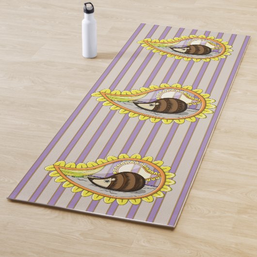 Chrissy der Igel Yoga Mat Yogamatte (Beispiel)