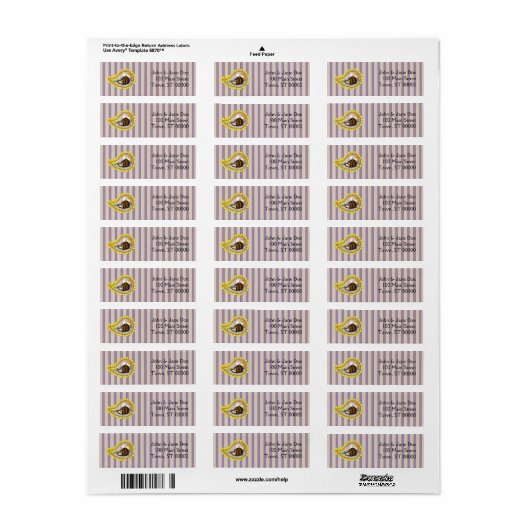 Chrissy Return Label (Vorne)