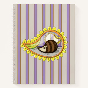 Chrissy the Igel Duck Spiral Notebook Notizblock