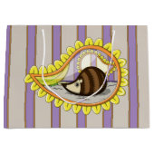 Chrissy the Igel Gift Bag Große Geschenktüte (Vorderseite)
