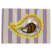 Chrissy the Igel Gift Bag Große Geschenktüte (Rückseite)
