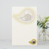 Chrissy the Igel Stationery Briefpapier (Stehend Vorderseite)