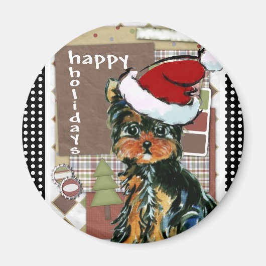 CHRISSY YORKIE POO MAGNET (Vorne)