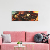 Christ Abstieg von Hieronymus Bosch in die Hölle Leinwanddruck (Insitu (Wohnzimmer))
