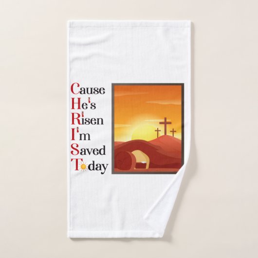 Christ Acronym Bath Handtuch Set (Handtuch)