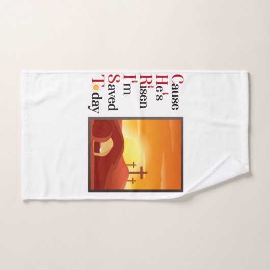 Christ Acronym Bath Handtuch Set (Handtuch)