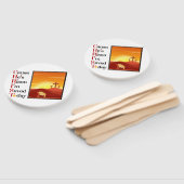 Christ Acronym Church Fan Fächer (Non-assembled)