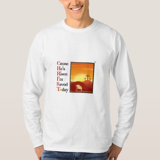 Christ Acronym Men's Long-Ärmel-T T-Shirt (Vorderseite)