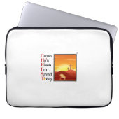 Christ Akronym 13 Zoll Computerabdeckung Laptopschutzhülle (Vorderseite)