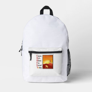 Christ Akronym Backpack Bedruckter Rucksack