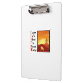 Christ Akronym Clipboard Klemmbrett (Links)