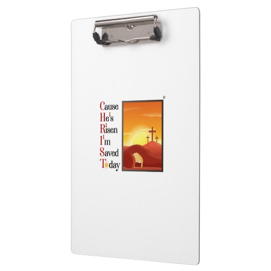 Christ Akronym Clipboard Klemmbrett (Links)