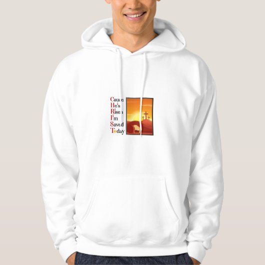 Christ-Akronym Hoodie (Vorderseite)
