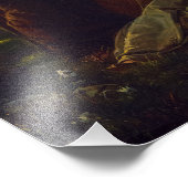 Christ am Kreuz von Carl Bloch Fotodruck (Ecke)