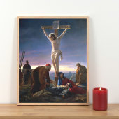 Christ am Kreuz von Carl Bloch, Religiös Poster