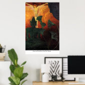 Christ and Buddha von Paul-Elie Ranson Poster (Heimbüro)