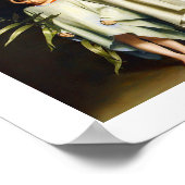 "Christ and Child" Gemälde von Carl Bloch. Poster (Ecke)