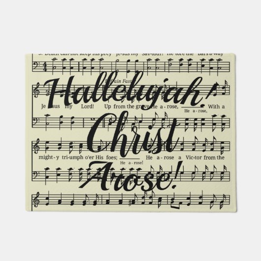 Christ Arose Fußmatte (Vorderseite)